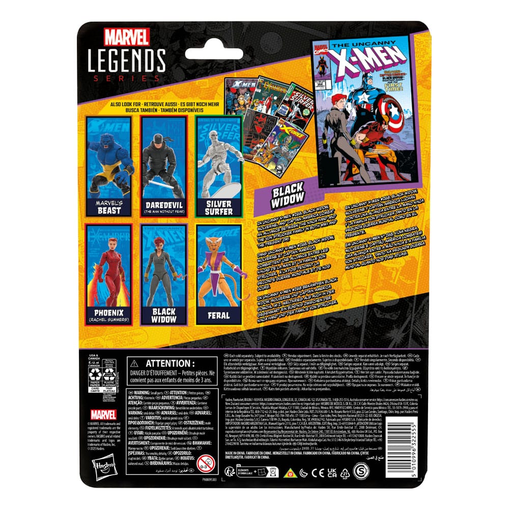 Black Widow Marvel Legends Actionfigur Black Widow 15 cm