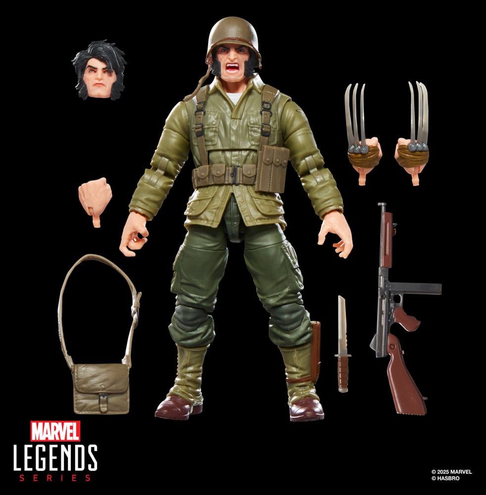 Marvel Legends Actionfigur Wolverine (WWII Logan) 15 cm