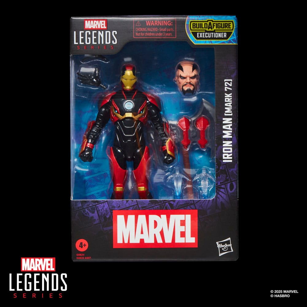 Marvel Legends Actionfigur Iron Man (Mark 72) (BAF: Executioner) 15 cm