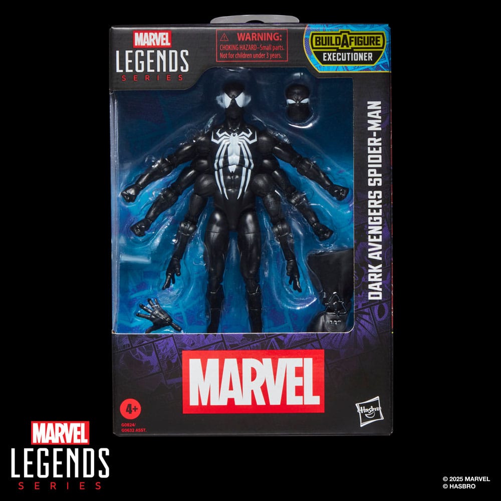 Marvel Legends Actionfigur Dark Avengers Spider-Man (BAF: Executioner) 15 cm
