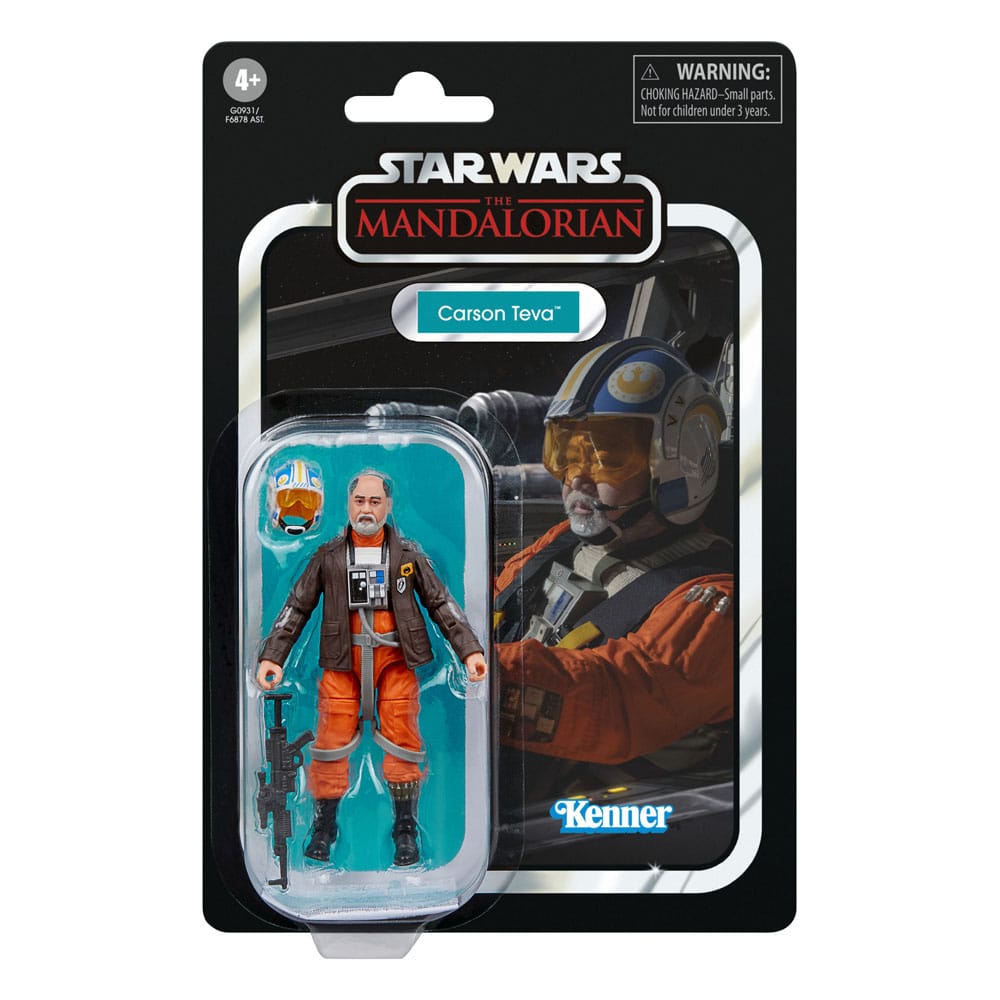 Star Wars: The Mandalorian Vintage Collection Actionfigur Carson Teva 10 cm