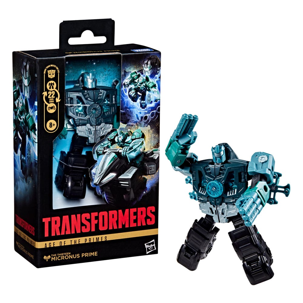 Transformers Age of the Primes Deluxe Class Actionfigur The Thirteen: Micronus Prime 14 cm