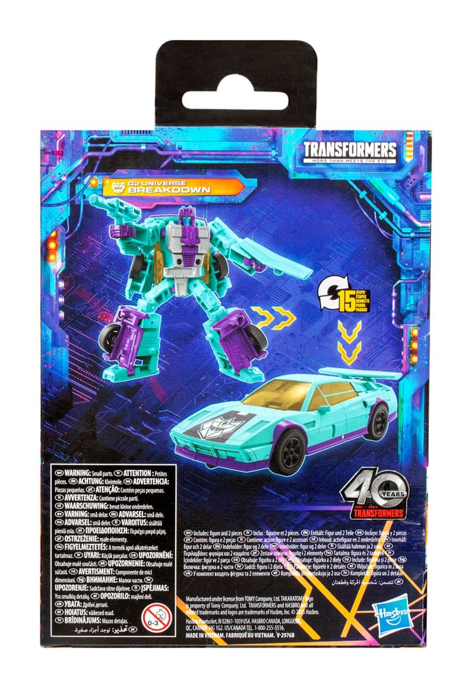 Transformers Generations Legacy United Deluxe Class Actionfigur G2 Universe Breakdown 14 cm