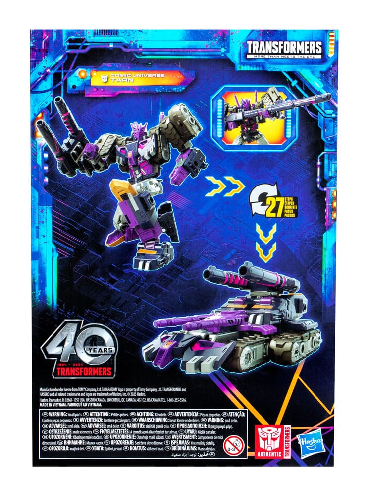 Transformers Generations Legacy United Voyager Class Actionfigur Comic Universe Tarn 18 cm