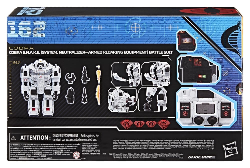 G.I. Joe Classified Series Actionfigur #162 Cobra S.N.A.K.E. Battle Suit 15 cm