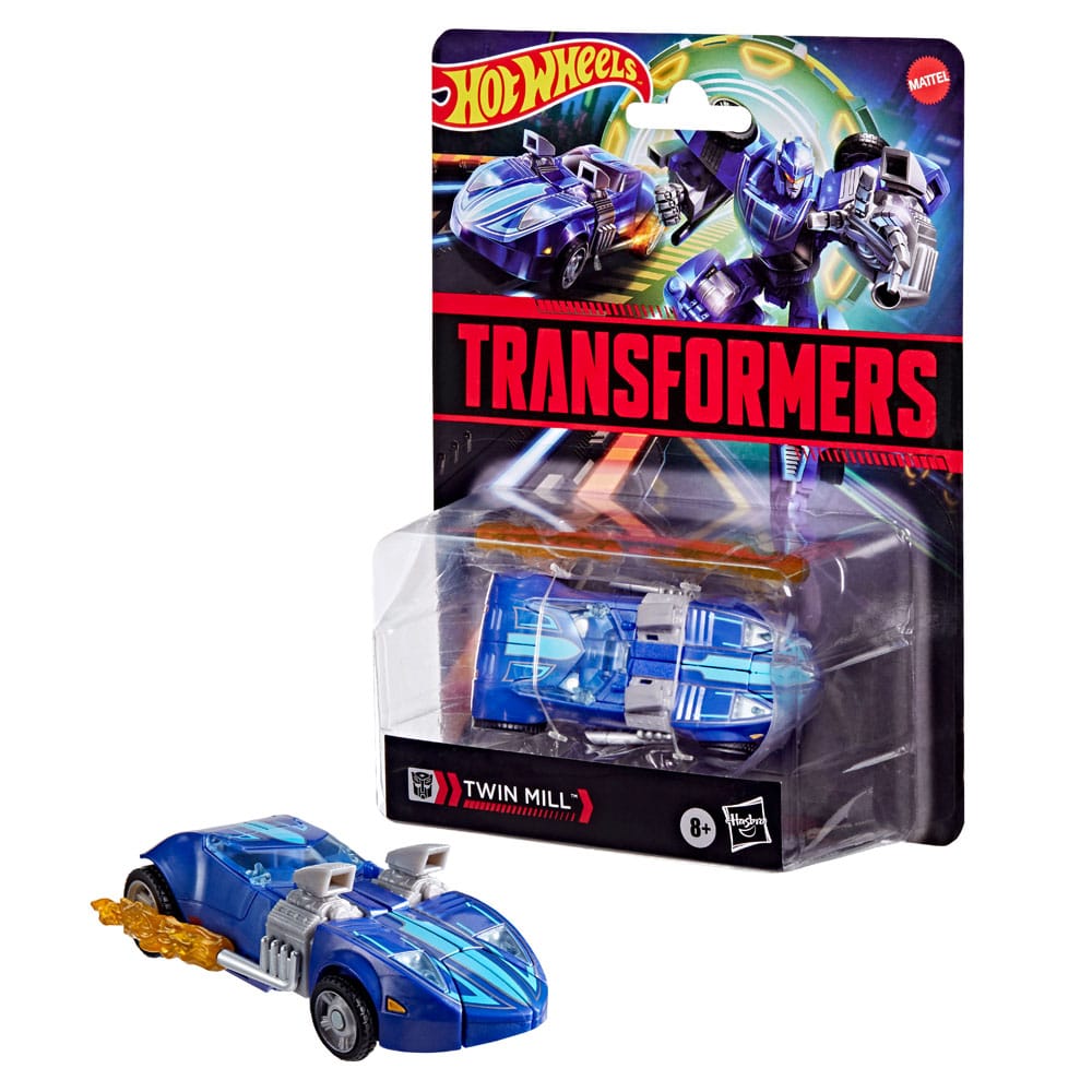 Hot Wheels x Transformers Actionfigur Twin Mill 12 cm
