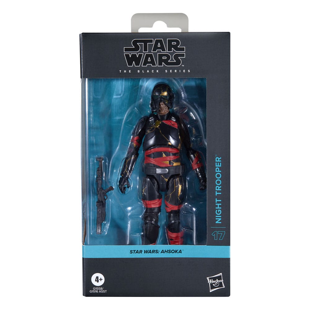 Star Wars: Ahsoka Black Series Actionfigur Night Trooper 15 cm