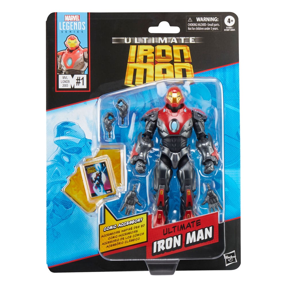Ultimate Iron Man Marvel Legends Actionfigur Ultimate Iron Man 15 cm