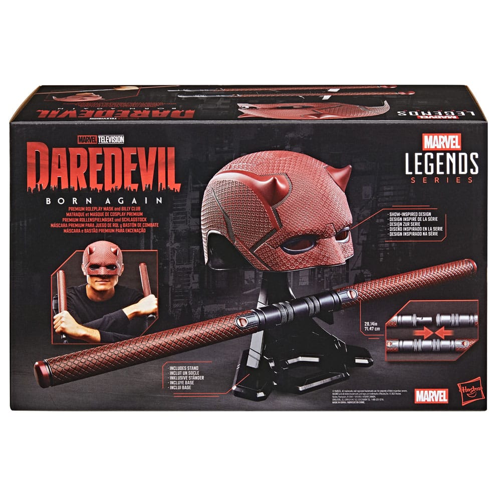 Daredevil: Born Again Premium Roleplay Maske und Schlagstock