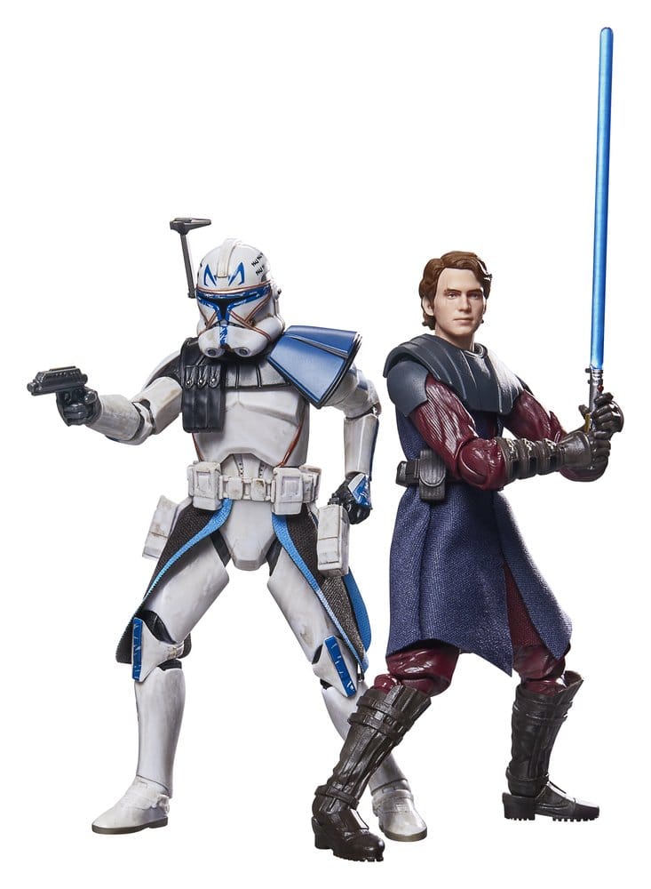 Star Wars Black Series Actionfiguren 2er-Pack Anakin Skywalker & Clone Captain Rex 15 cm
