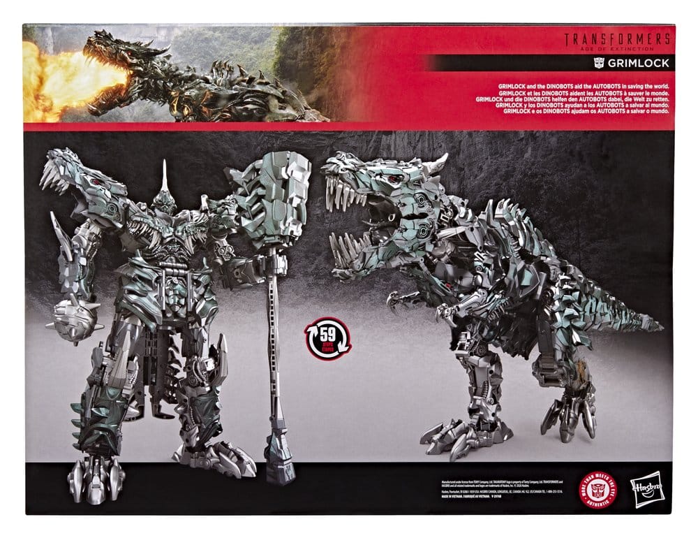 Transformers: Ära des Untergangs Studio Series Titan Class Actionfigur Grimlock 38 cm
