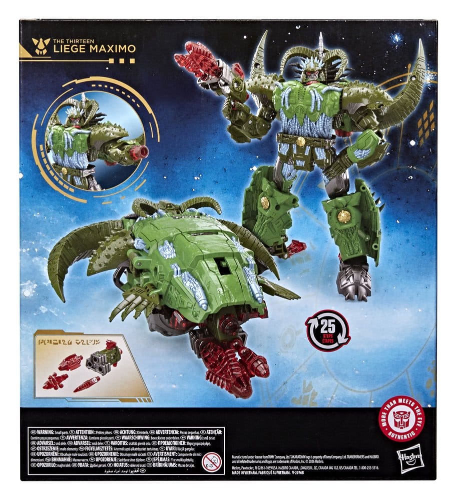 Transformers Age of the Primes Leader Class Actionfigur The Thirteen: Liege Maximo 22 cm