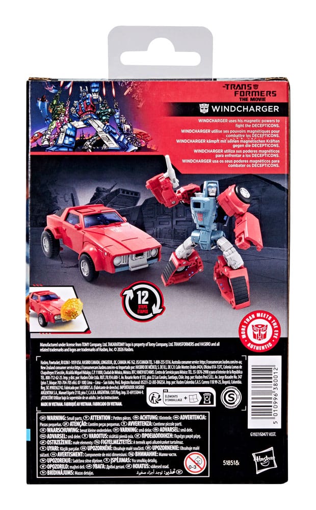 The Transformers: The Movie Studio Series Deluxe Class Actionfigur Windcharger 11 cm
