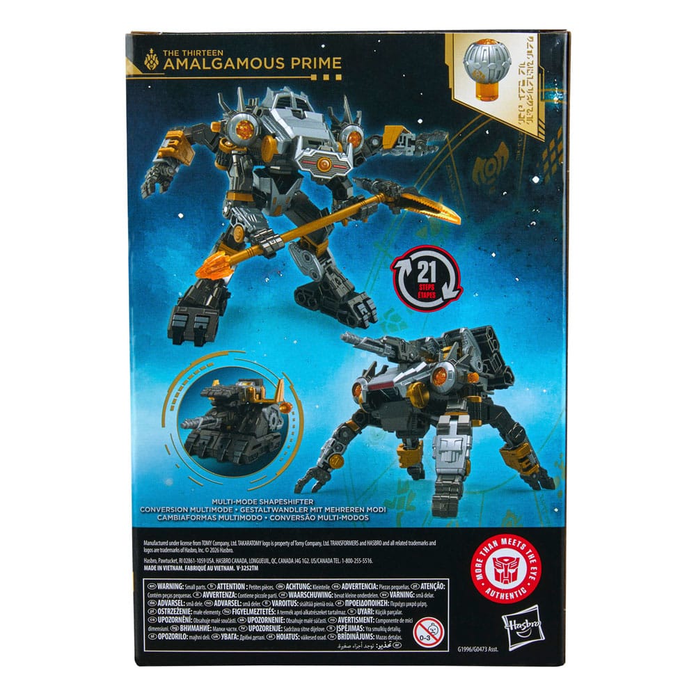 Transformers Age of the Primes Voyager Class Actionfigur The Thirteen: Amalgamous Prime 18 cm
