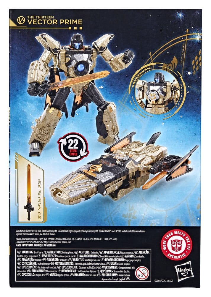 Transformers Age of the Primes Voyager Class Actionfigur The Thirteen Vector Prime 18 cm