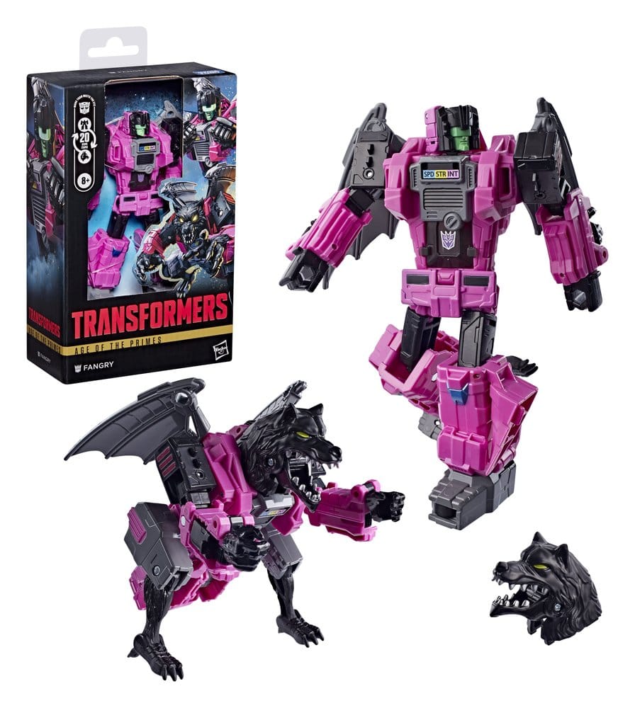 Transformers Age of the Primes Deluxe Class Actionfigur Fangry 13 cm