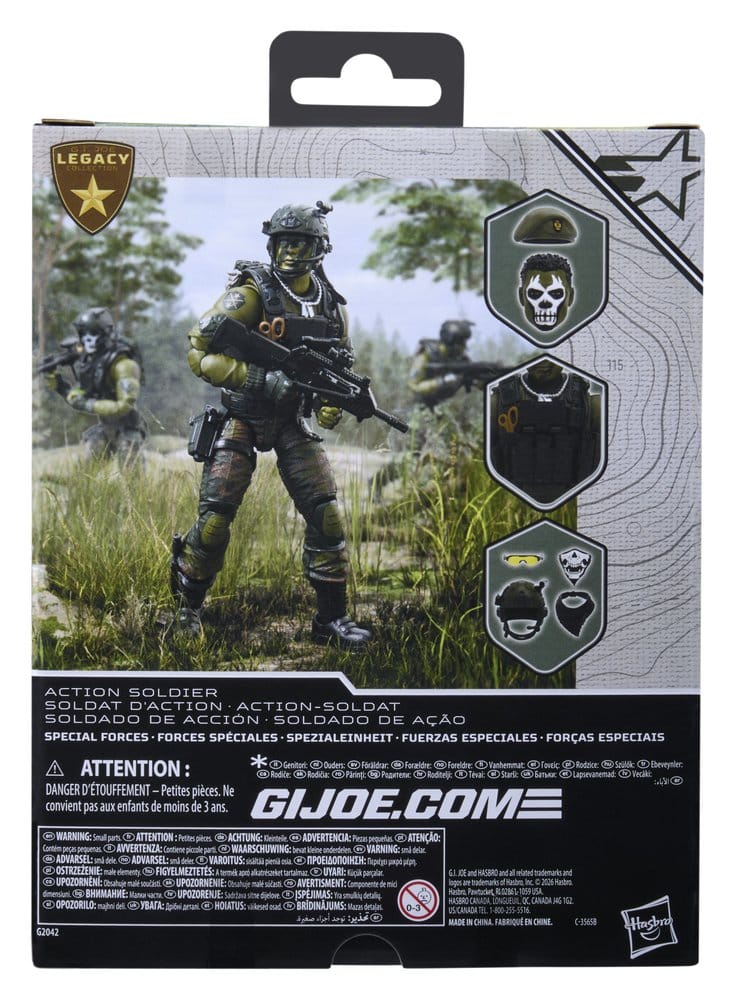 G.I. Joe Classified Series Legacy Collection Actionfigur Action Soldier - Special Forces 15 cm