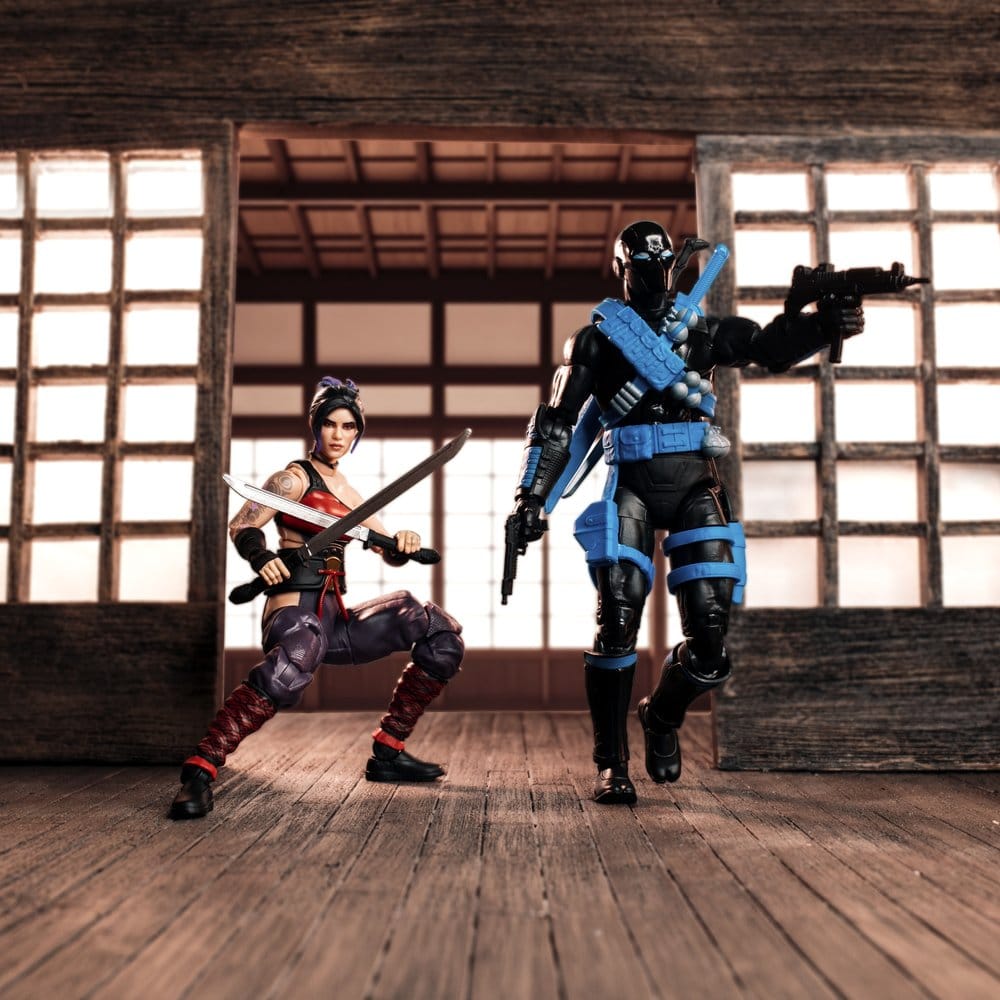 G.I. Joe Classified Series Actionfiguren 2er-Pack Snake Eyes & Kim "Jinx" Arashikage 15 cm