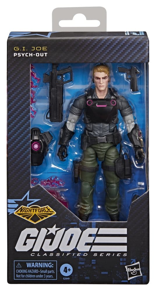 G.I. Joe Classified Series Actionfigur Night Force: Psych-Out 15 cm