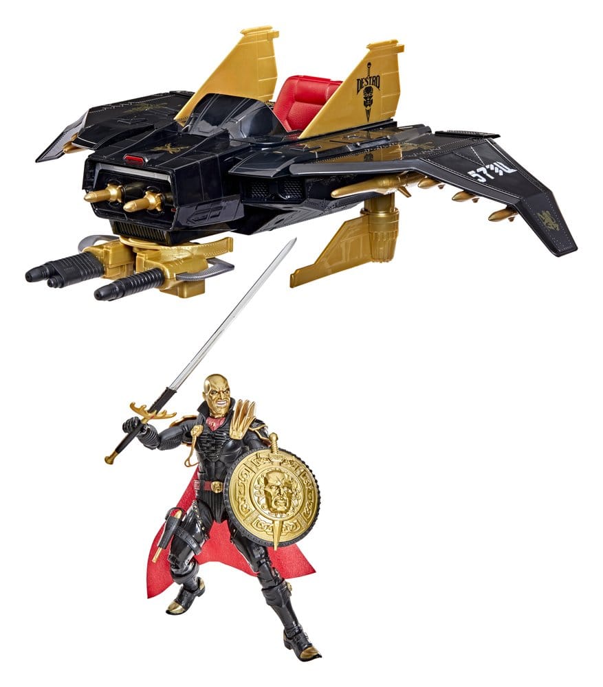 G.I. Joe Classified Series Actionfigur und Fahrzeug Set #203 Destro & Iron Grenadier Despoiler 15 cm