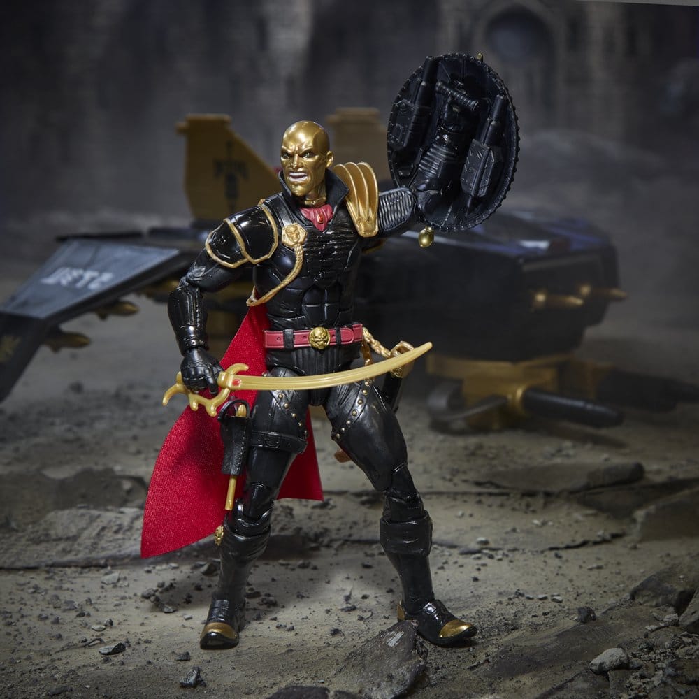 G.I. Joe Classified Series Actionfigur und Fahrzeug Set #203 Destro & Iron Grenadier Despoiler 15 cm
