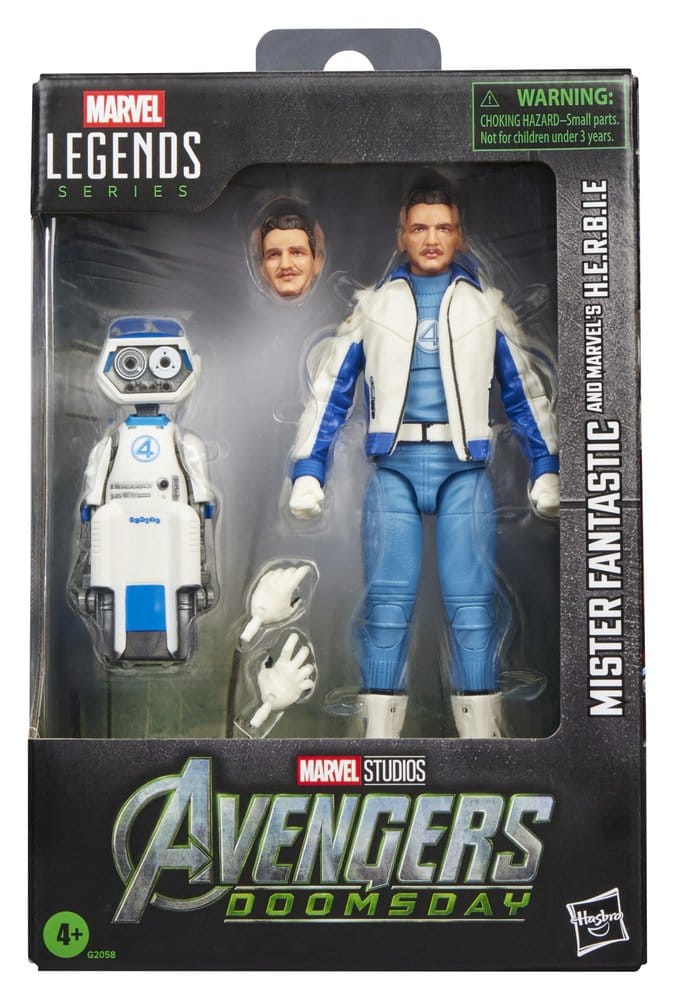 Avengers: Doomsday Marvel Legends Actionfiguren 2er-Pack Mister Fantastic & Marvel's H.E.R.B.I.E. 15 cm