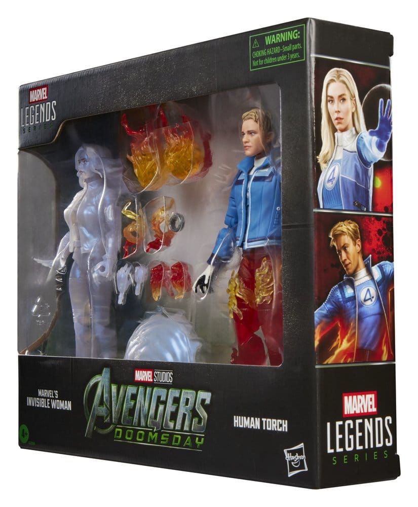 Avengers: Doomsday Marvel Legends Actionfiguren 2er-Pack Marvel's Invisible Woman & Human Torch 15 cm