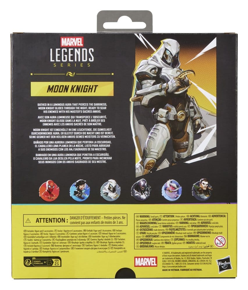 Marvel Rivals Marvel Legends Actionfigur Moon Knight 15 cm