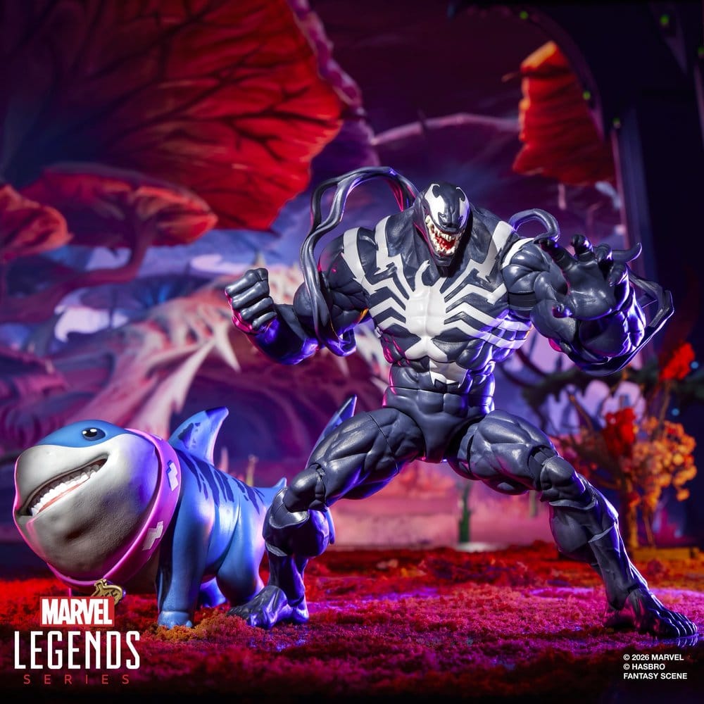 Marvel Rivals Marvel Legends Actionfiguren 2er-Pack Venom & Jeff the Land Shark 15 cm