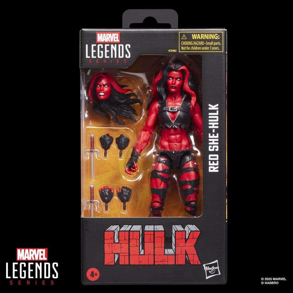 Hulk Marvel Legends Actionfigur Red She-Hulk 15 cm