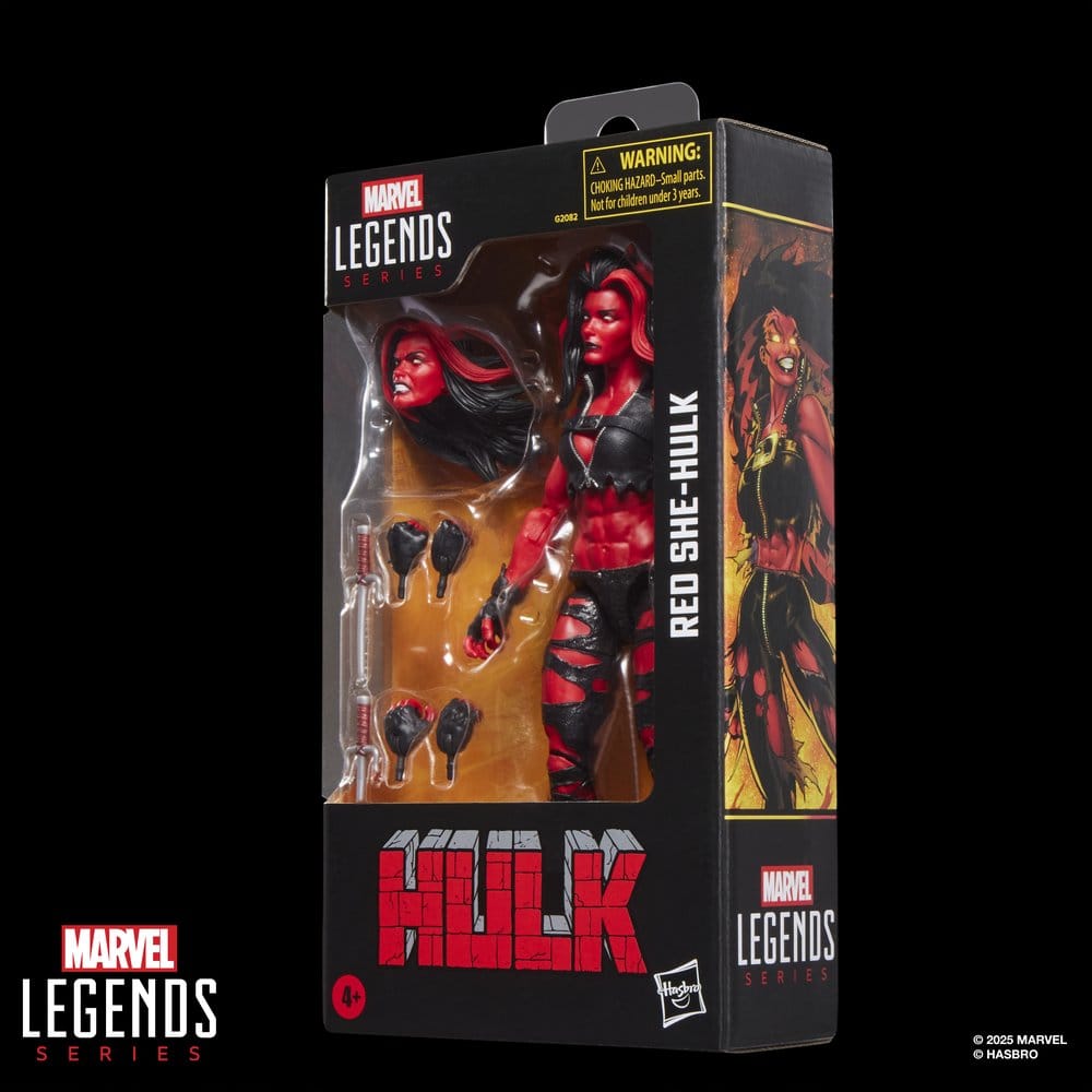 Hulk Marvel Legends Actionfigur Red She-Hulk 15 cm