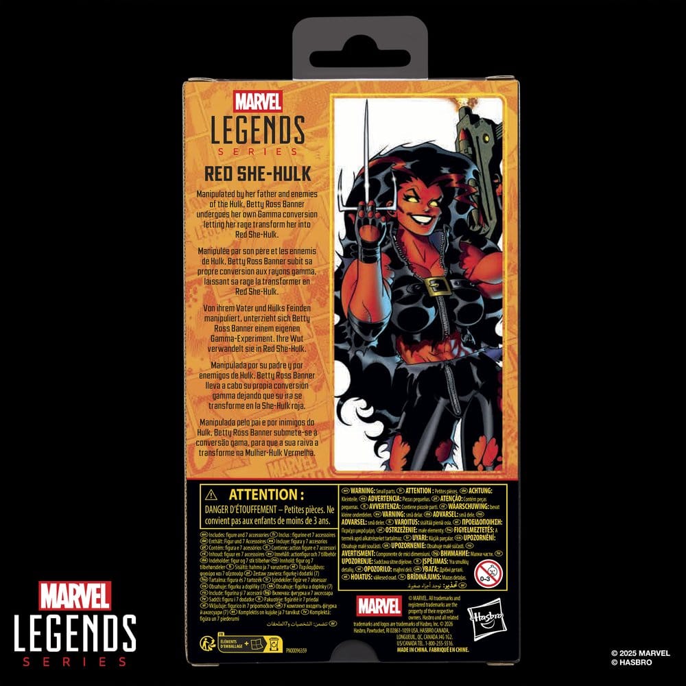 Hulk Marvel Legends Actionfigur Red She-Hulk 15 cm
