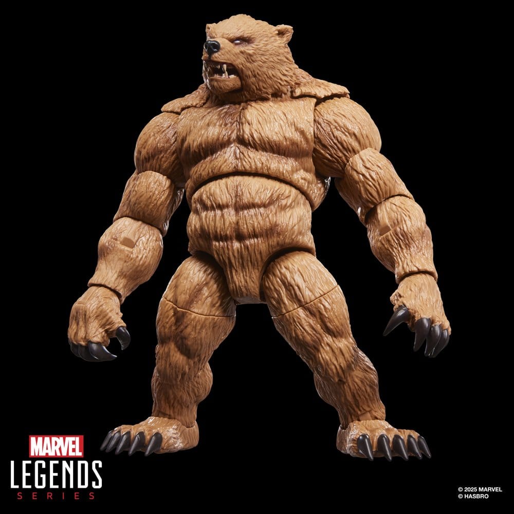 The Amazing Spider-Man Marvel Legends Actionfigur Marvel's Grizzly 15 cm