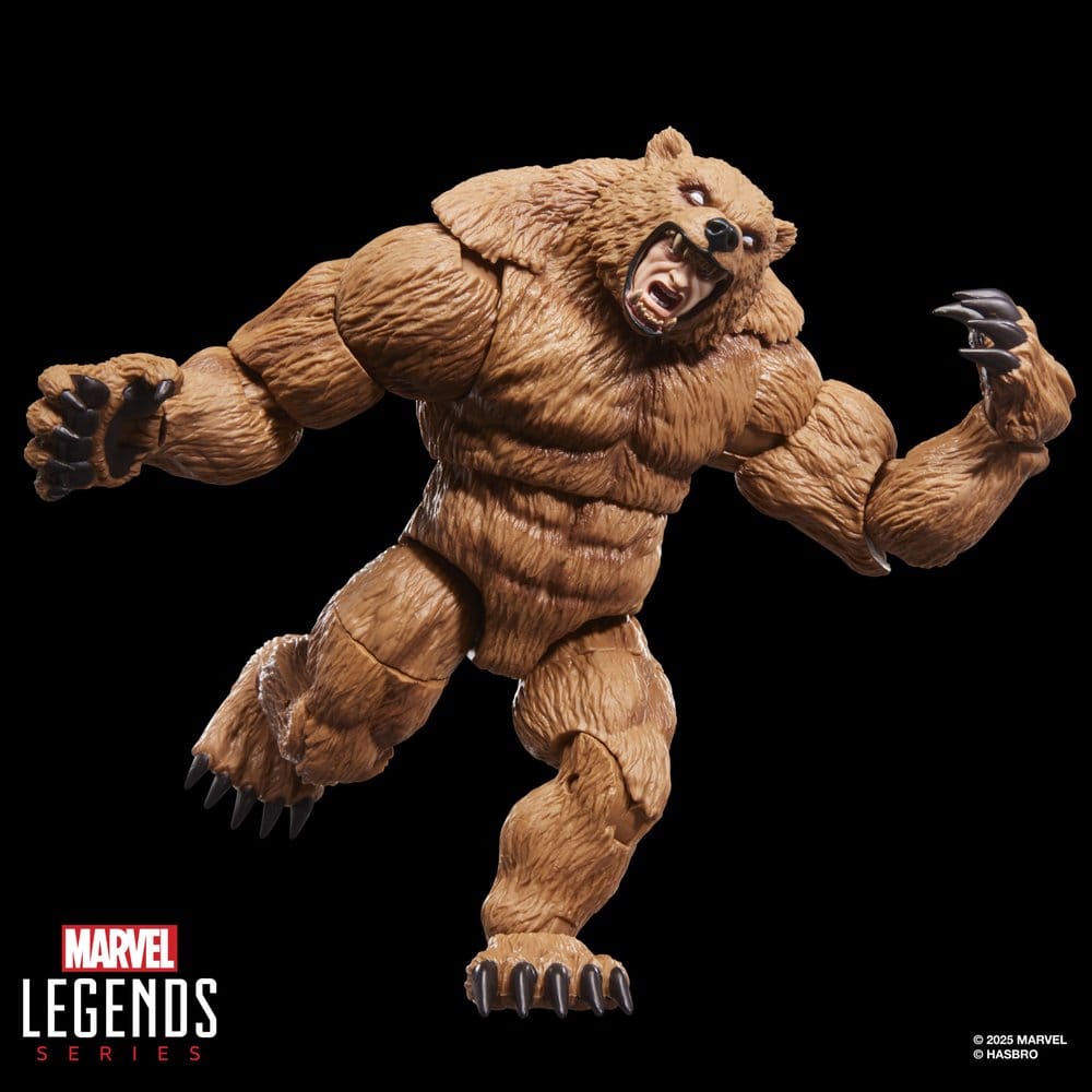 The Amazing Spider-Man Marvel Legends Actionfigur Marvel's Grizzly 15 cm