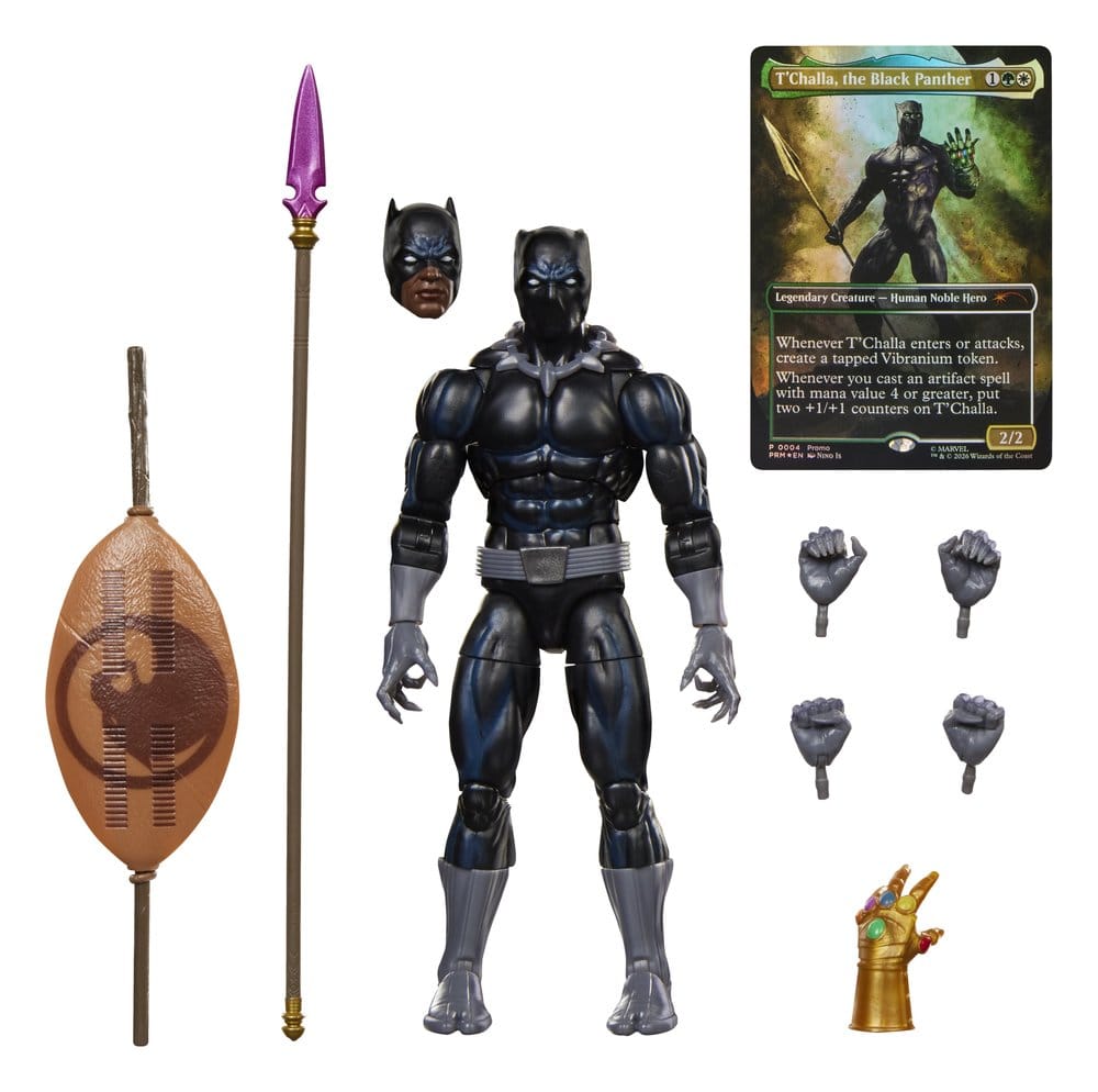 Magic The Gathering: Marvel Super Heroes Marvel Legends Actionfigur Black Panther 15 cm