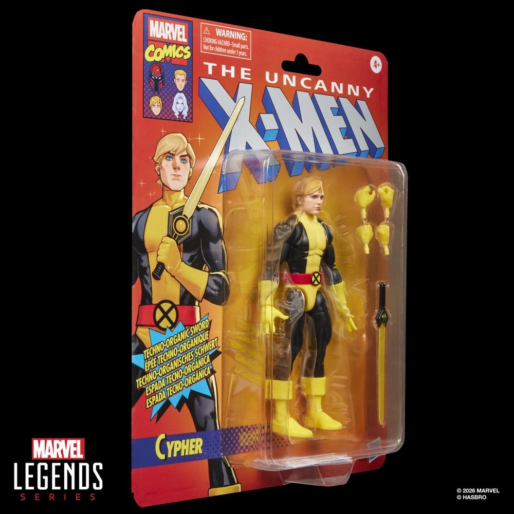 The Uncanny X-Men Marvel Legends Actionfigur Cypher 15 cm
