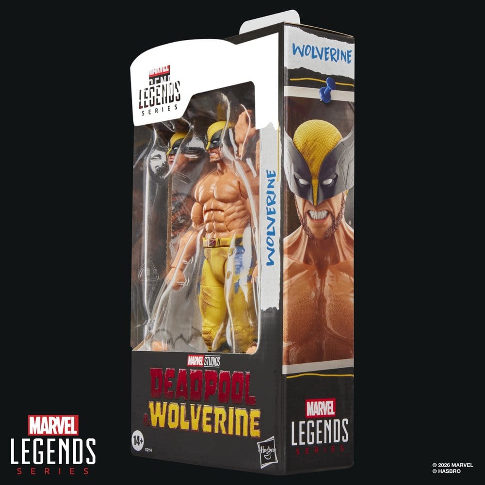 Deadpool & Wolverine Marvel Legends Actionfigur Wolverine 15 cm