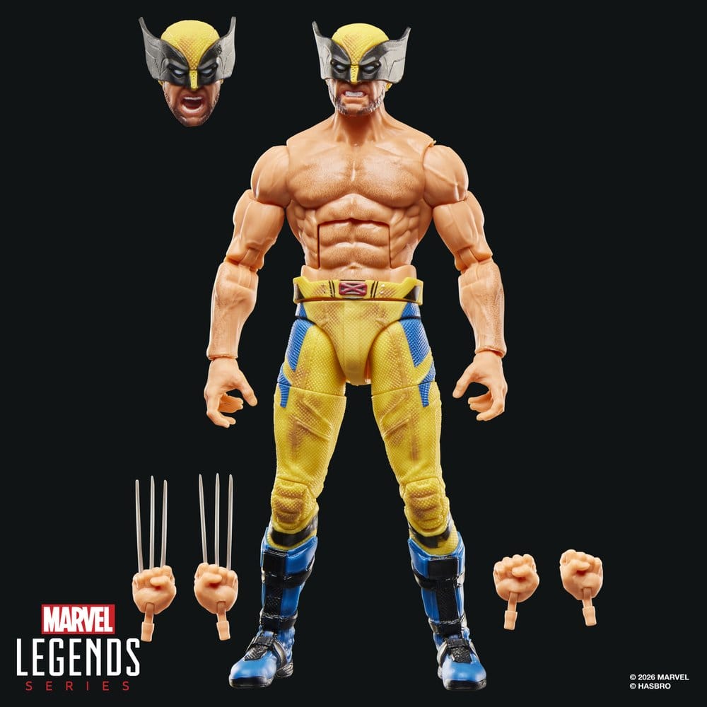 Deadpool & Wolverine Marvel Legends Actionfigur Wolverine 15 cm