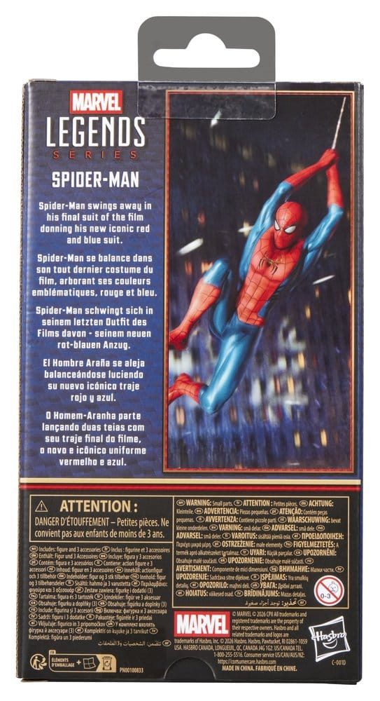 Spider-Man: No Way Home Marvel Legends Actionfigur Spider-Man 15 cm
