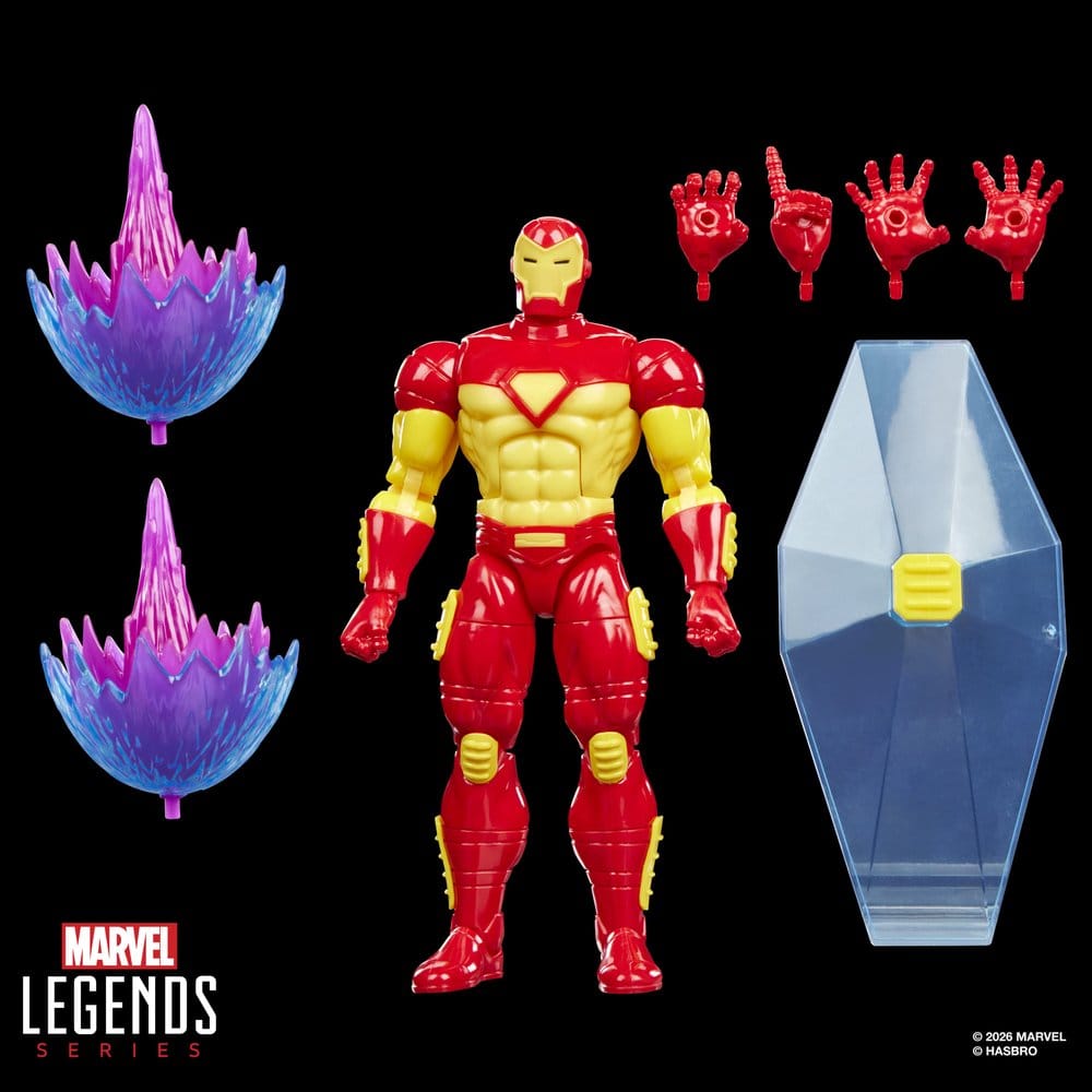 Marvel Games Marvel Legends Actionfiguren 2er-Pack Iron Man & Marvel's Spiral 15 cm