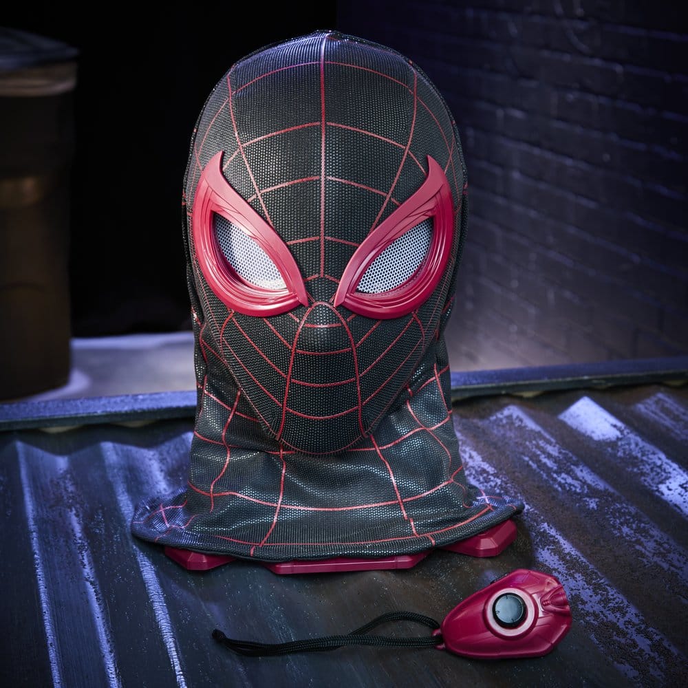 Spider-Man: Miles Morales Marvel Legends Elektronische Maske mit Fernbedienung
