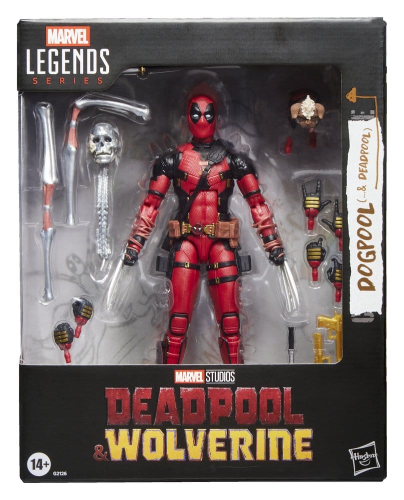Deadpool & Wolverine Marvel Legends Actionfigur Dogpool & Deadpool 15 cm