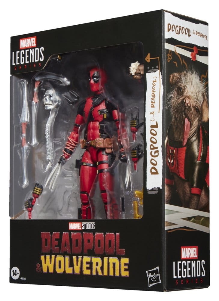 Deadpool & Wolverine Marvel Legends Actionfigur Dogpool & Deadpool 15 cm