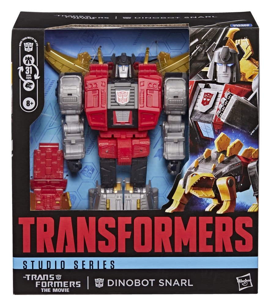 The Transformers: The Movie Studio Series Leader Class Actionfigur Dinobot Snarl 20 cm