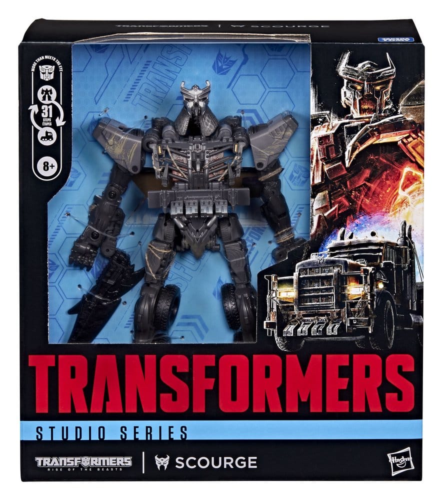 Transformers: Aufstieg der Bestien Studio Series Leader Class Actionfigur Scourge 22 cm