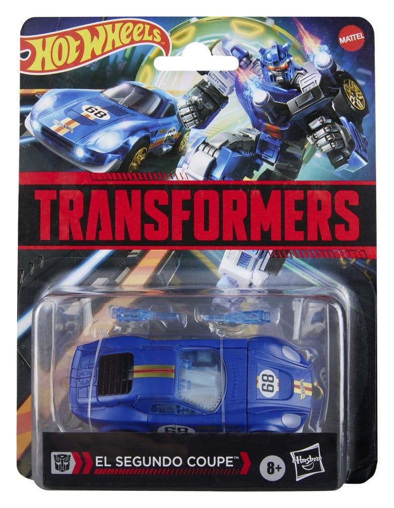 Transformers x Hot Wheels Collaborative Deluxe Class Actionfigur El Segundo Coupe 13 cm