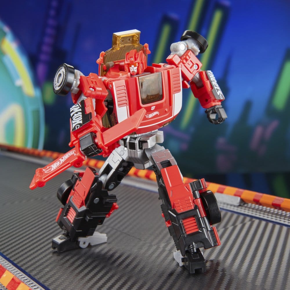 Transformers x Hot Wheels Collaborative Deluxe Class Actionfigur GT-Scorcher 13 cm
