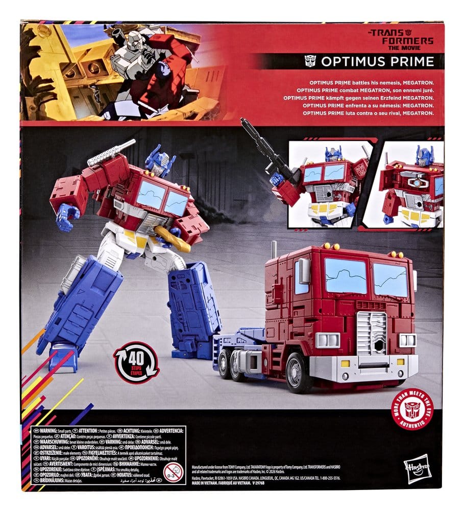 The Transformers: The Movie Studio Series Leader Class Actionfigur MTMTE Collection: Optimus Prime 18 cm
