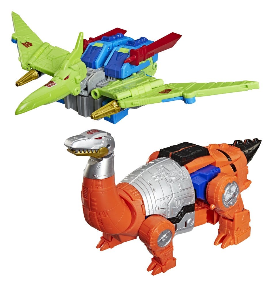 Transformers Age of the Primes Leader Class Actionfiguren 2er-Pack G2 G2 Dinobot Swoop &amp; G2 Dinobot Sludge 19 cm