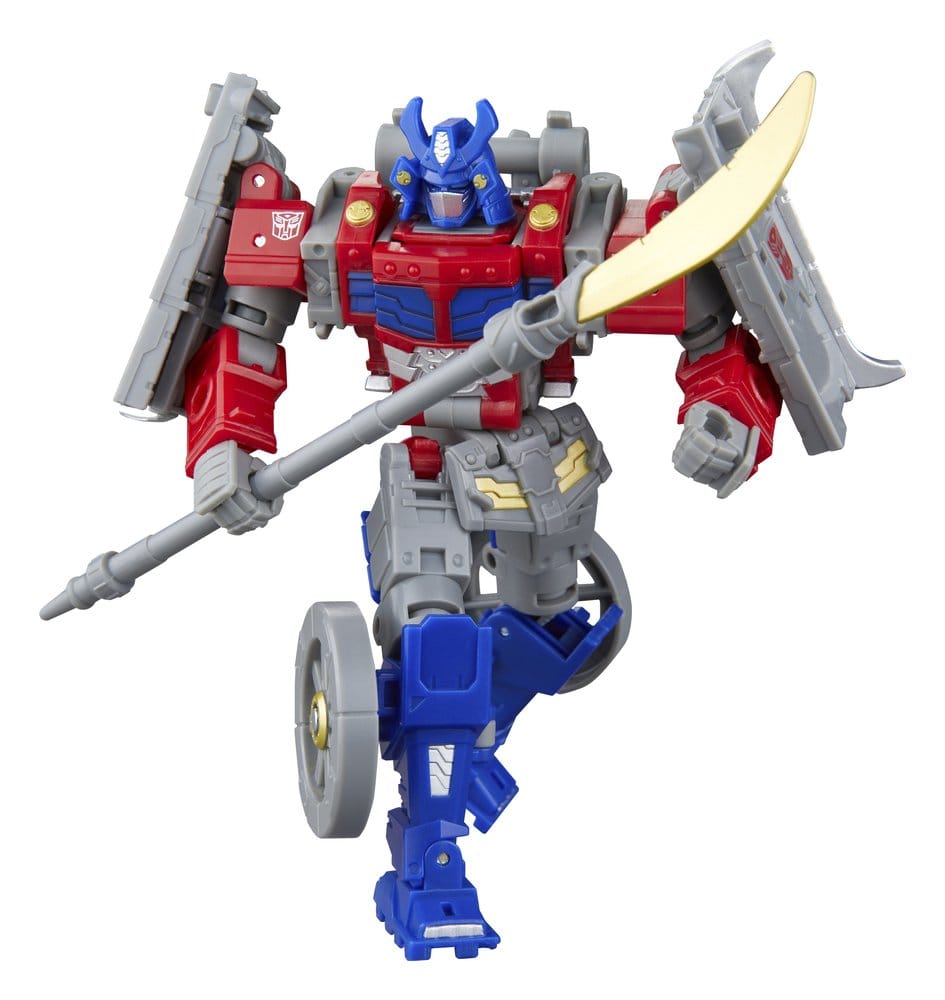 Transformers Timelines Actionfiguren Samurai Themed Set Optimus Prime & Starscream 14 cm